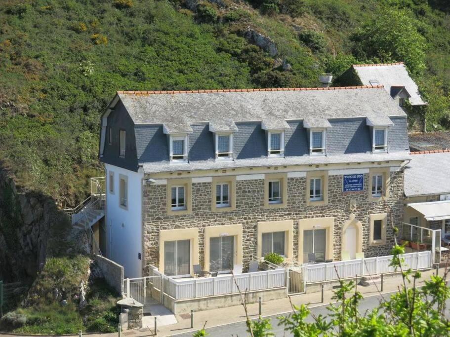 Appart' Avec Grande Terrasse Vue Mer -50M Plage Et Du Sentier De Randonnee 플랑구에누알 외부 사진
