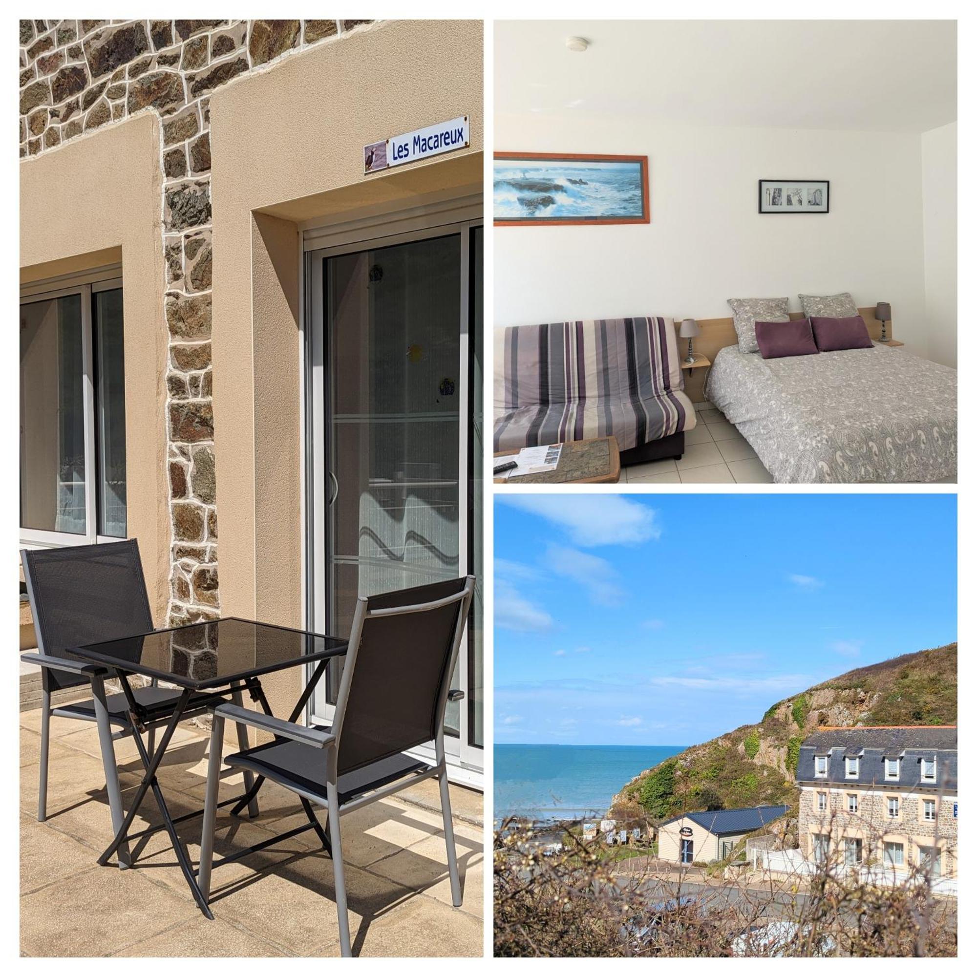 Appart' Avec Grande Terrasse Vue Mer -50M Plage Et Du Sentier De Randonnee 플랑구에누알 외부 사진